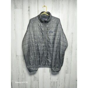 Patagonia Nano Puff Puffer Jacket Pullover 1/2 Zip Primaloft Insulated Men’s L